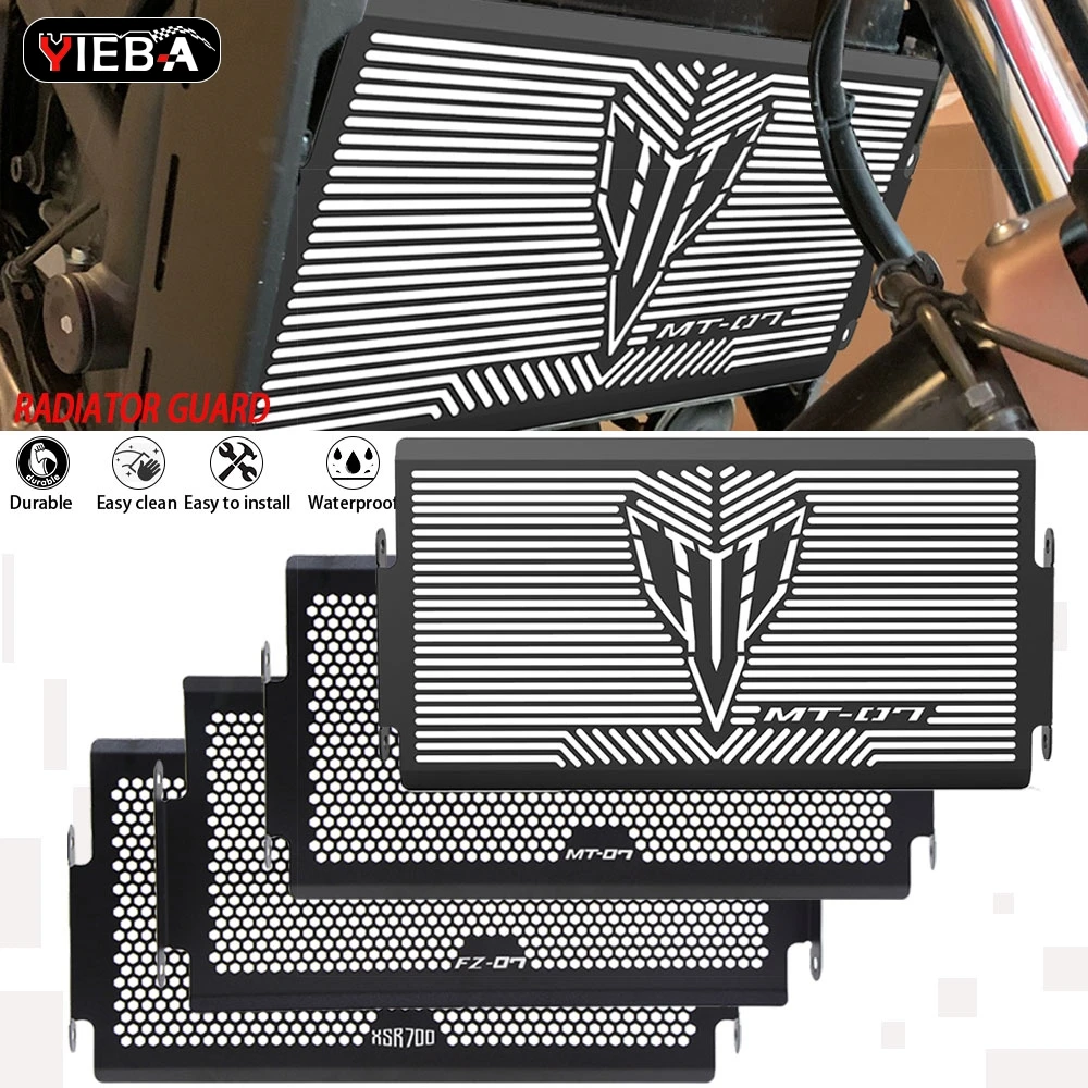 

Motorcycle Radiator Guard Grille Cover Protection For YAMAHA MT-07 FZ-07 2013-2018 2019 2020 2021 2022 2023 2024 MT07 MT FZ 07
