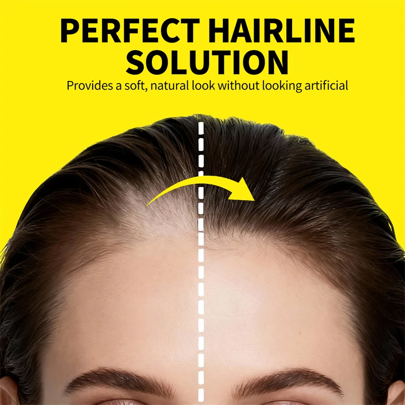 3 Colors Hair Line Powder Hairline Shadow Powder Cover Up Fill In Thinning Hair Hairline Powder Women Men Makeup Hair Concealer