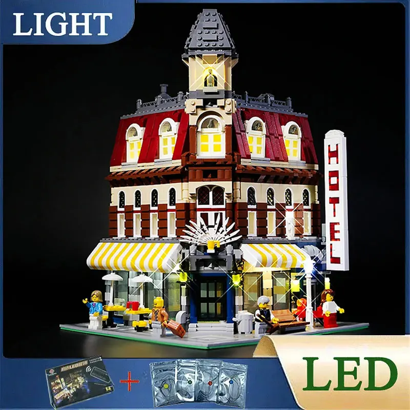 DIY LED Light Kit For LEGO 10182 Cafe Corner Building Blocks (Only LED Light,Without Blocks Model)