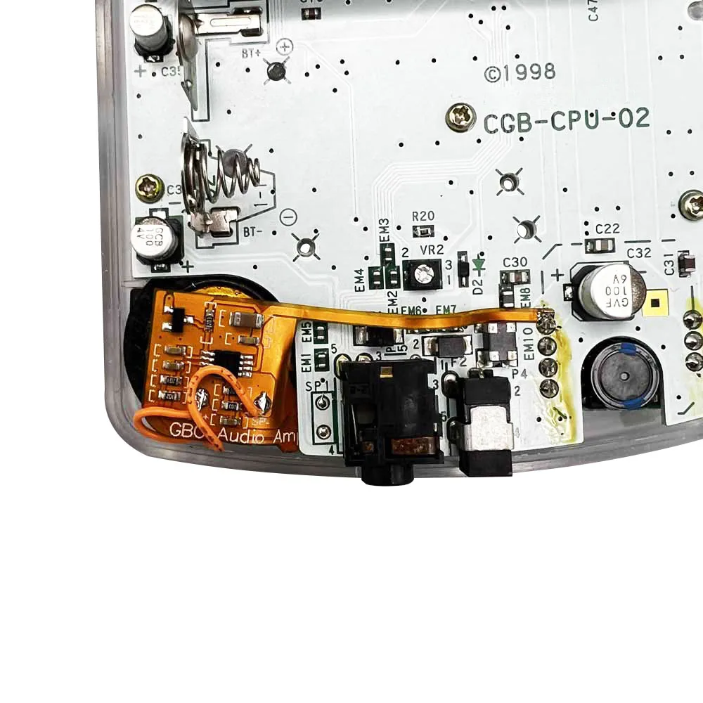 Analyste techniques d'amplificateur de volume numérique à faible puissance pour garçon délibérément, poche de document avancé, campagne GBA GBC, sans son actuel, faible bruit