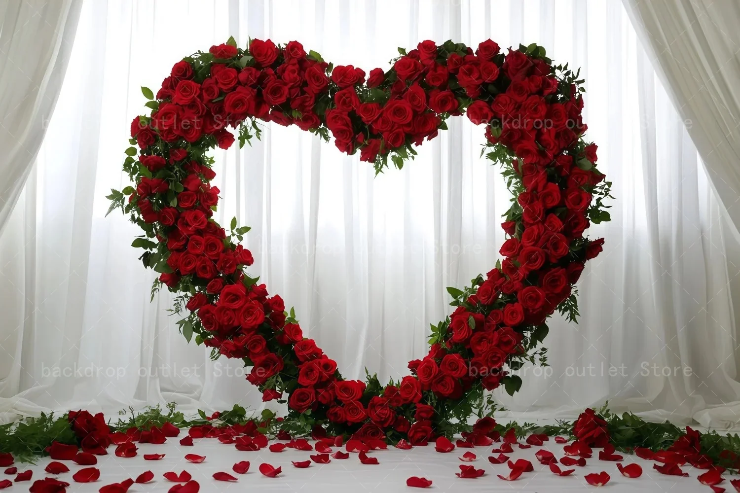 Mehofond cenário de fotografia do dia dos namorados, 14 de fevereiro, cenas românticas dos namorados, amor vermelho, coração, retrato floral