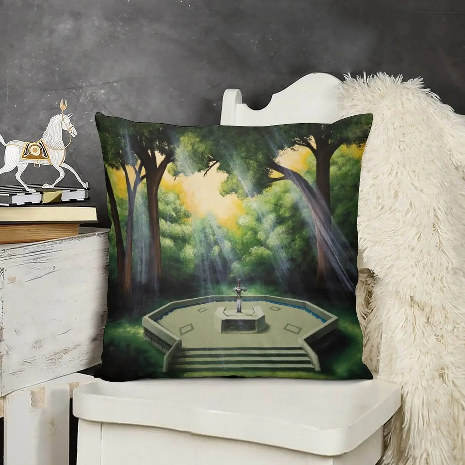 Pedestal of Time Throw Pillow Covers For Sofas Plaid Sofa Cushions pillow