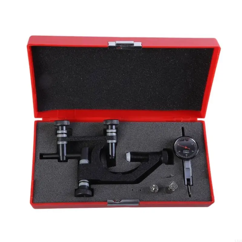 

L43A Compact Dials with robusts Test Gauges Holder Measuring Tool with Storage Box Ensure Precisions in Every Project