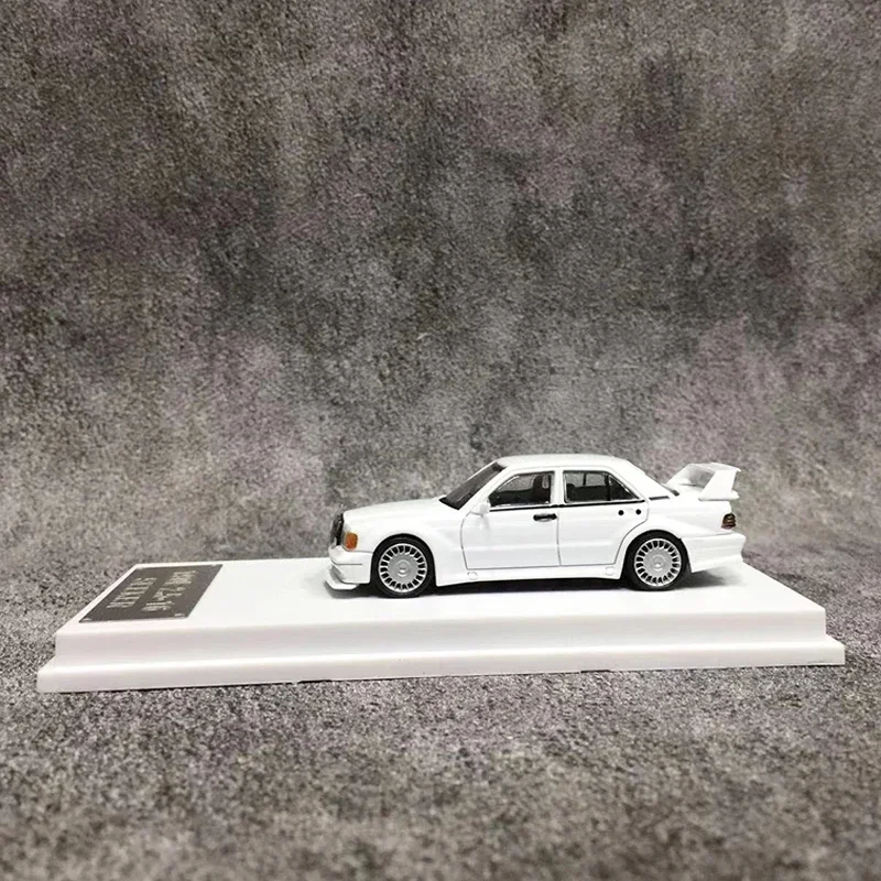 نموذج سيارة من سبيكة HKM ، 190E ، W201-16 ، Evo II ريستمود ، أبيض ، 1:64