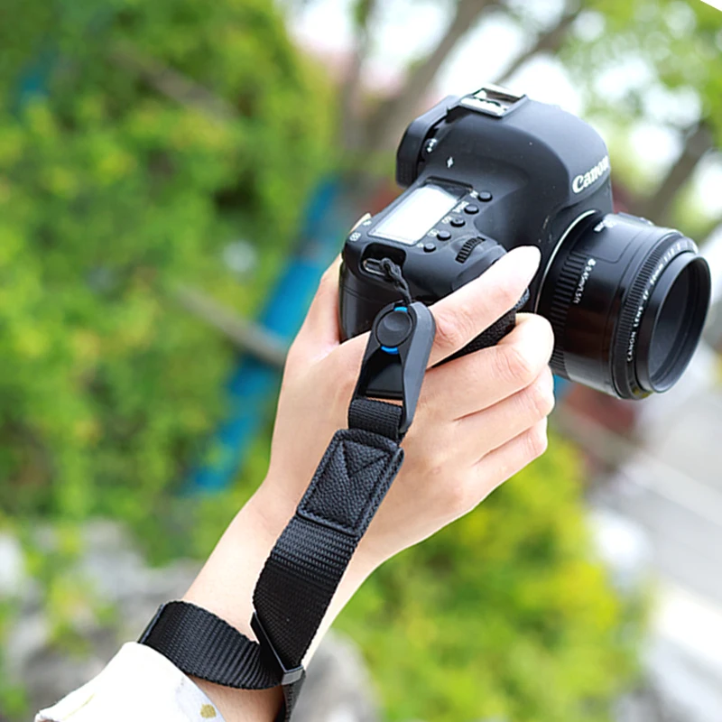 Camera Wrist Strap Suitable For Canon R5 R6 Nikon Z7 Z6 Sony A7M4 A7C Fuji XT4 Quick Release Hand Rope Magnetic Suction Design