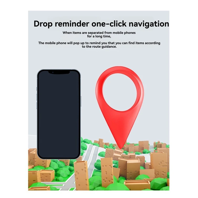 HFES 3Pcs Smart Wallet Tracker Card Wireless Charging GPS Locator For Iphone Apple Devices Find My Airtag Feature