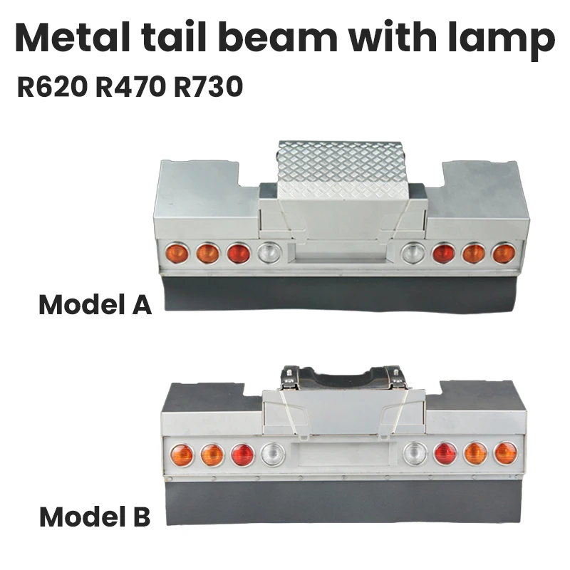 

Модель Scaleclub, металлический хвостовой луч со светодиодной подсветкой для 1/14 Tamiya Scania R620 R470 R730, радиоуправляемый тягач, детали «сделай сам», обновленная игрушка