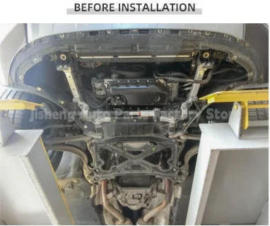 Engine & Transmission Skid Plate Fit Audi Q8 2019-2023 2.0T 3.0T Thickened Chassis Under Cover Protection Armor