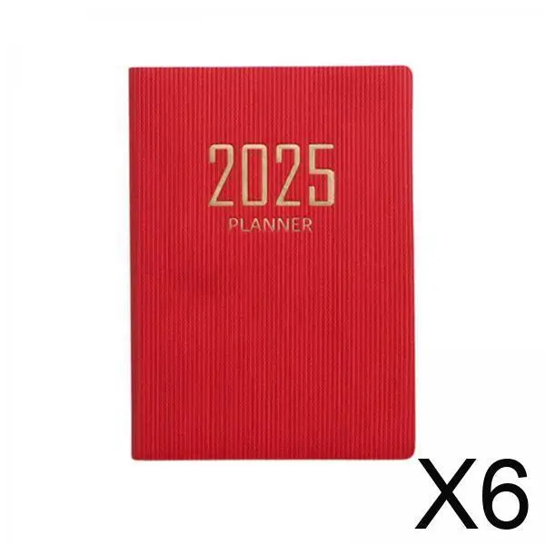 

Ежедневник-планер 2025: компактный органайзер для учебы, офиса и дома (ежедневный, еженедельный, ежемесячный расписание)