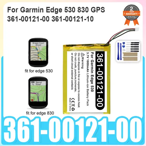 Replacement Battery For Garmin Edge 530 830 GPS 361-00121-00 361-00121-10