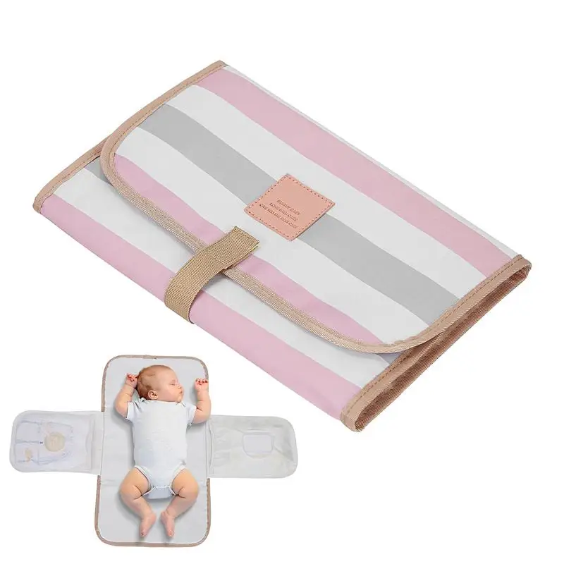 

Portable Diaper Changing Pad Waterproof Washable Diaper Changing Pad Portable Foldable Soft Baby Changing Pad For Travel Or Home