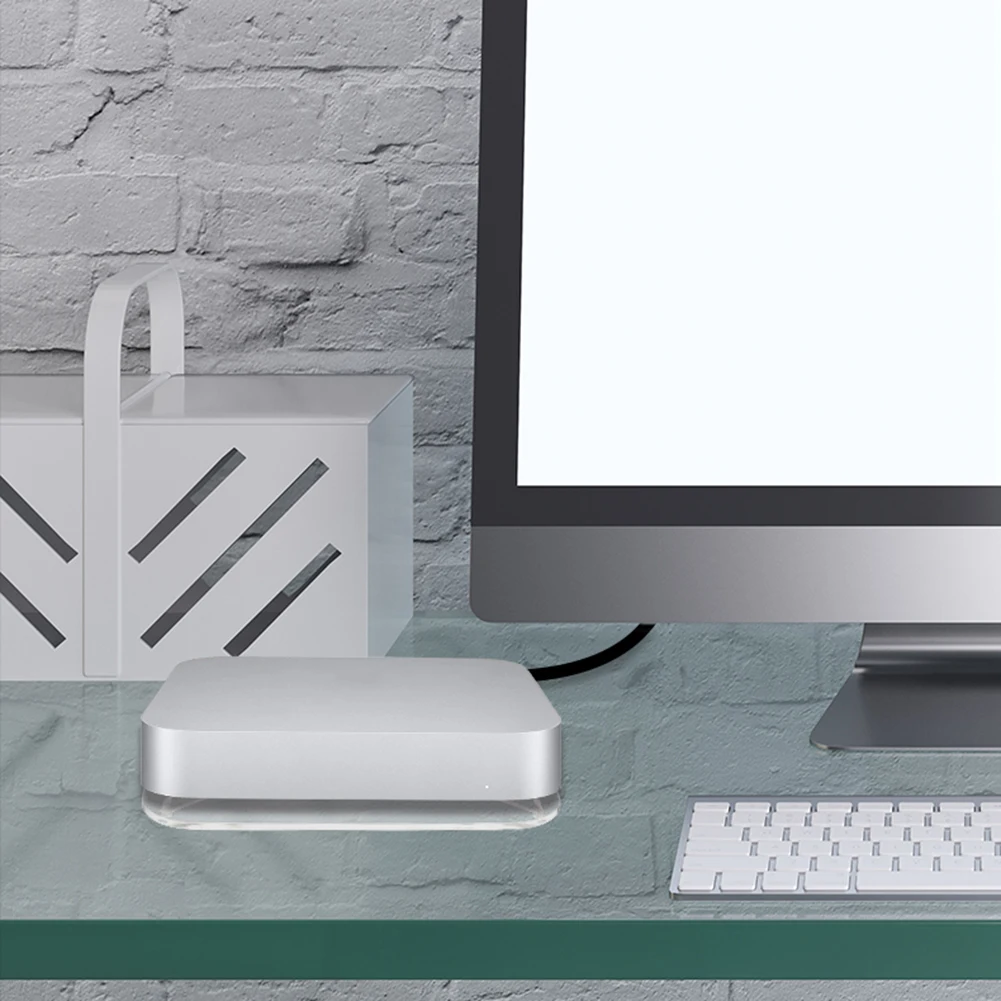 

Acrylic Bracket Desktop Stand Anti-Slip Desktop Base Holder for Mini 2010-2020 M1/M2 for Mini M2 Pro/ Mini 2023