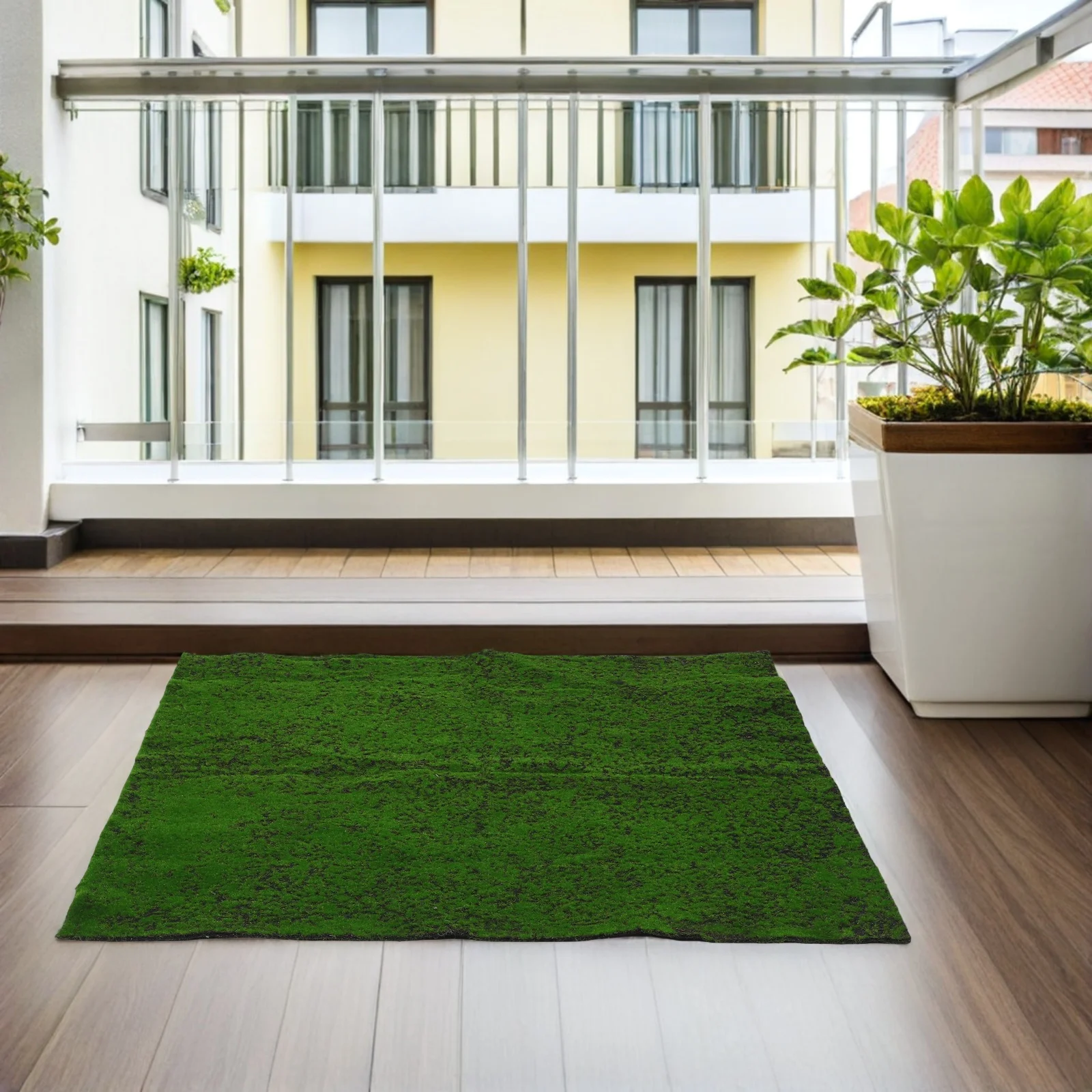Artificial Moss Turf Realistic Fake Grass Mat For Diy Craft Indoor Outdoor Decor Lifelike Lawn Simulation Green Wall