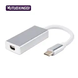 4K 60HZ typ C 3.1 na MINI DisplayPort Dongle HDR Adapter USB type-c męski na mDP HD złącze wysokiej rozdzielczości dla MacBook