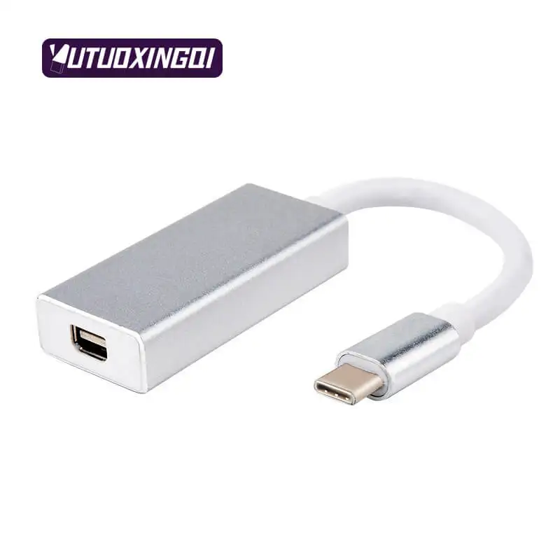 4K 60HZ TYPE C 3.1 TO MINI DisplayPort Dongle HDR Adapter USB Type-C Male to MDP HD Connector High Definition For MacBook