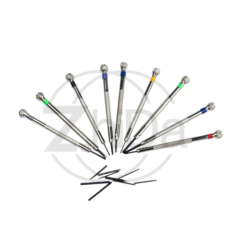 Watch repair tools, set screwdriver, rotating base, pure steel screw batch 5978 kinds of sizes