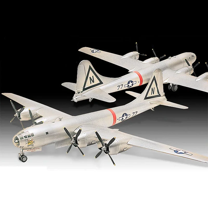 Academy Assembly Aircraft Model Kit 12528 US B-29A Enola Gay Bomber 1/72