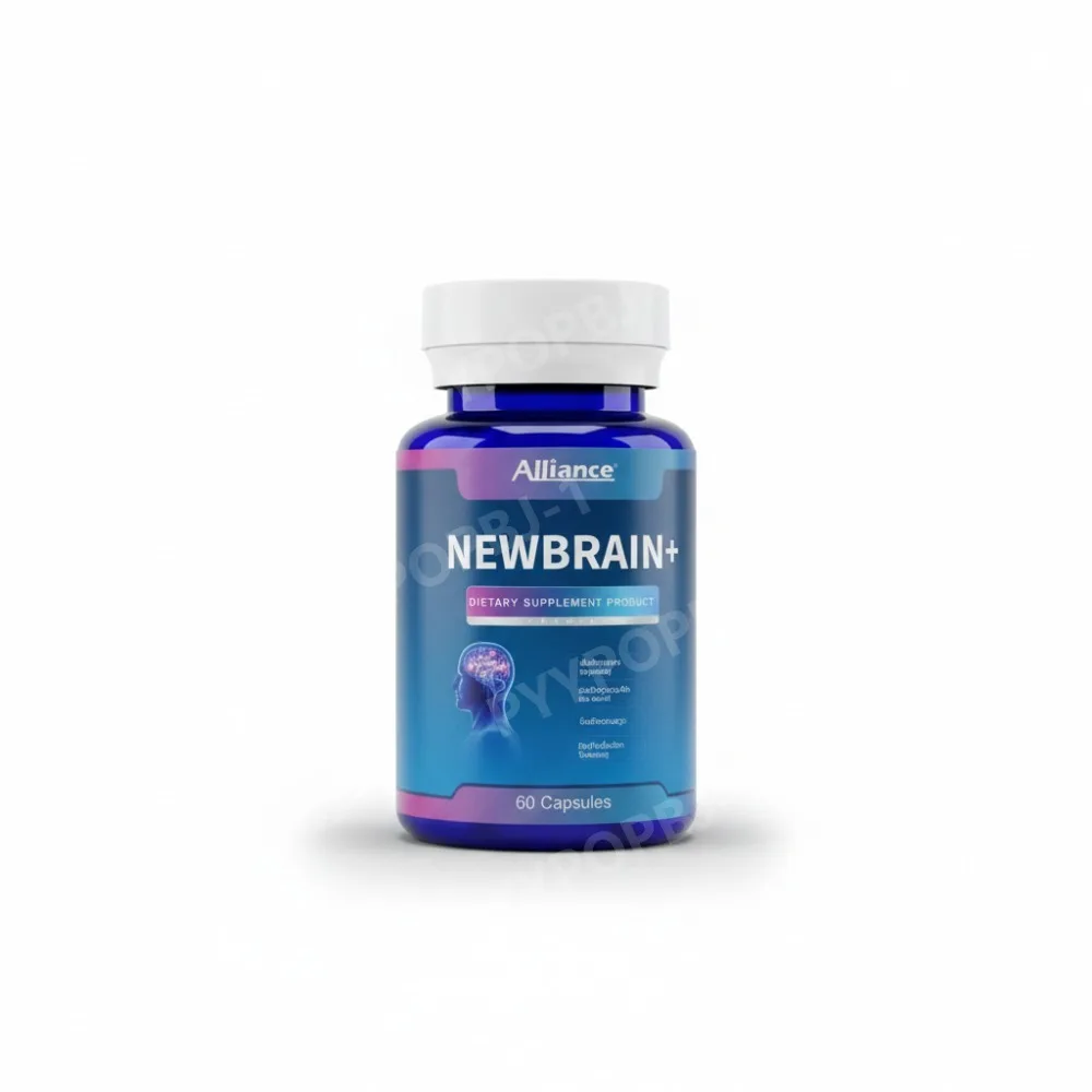 

NEWBRAIN+ By Alliance - Premium Brain Support Formula with 150mg Alpha-GPC & 20mg Noopept - 60 Capsules