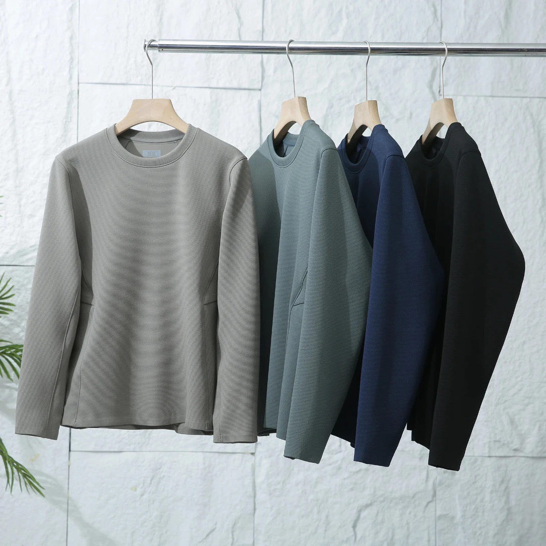 

LULU Replacement ex Hoodie Outdoor Sports Qui Dry Moisture ng Sl round Ne Pullover Sweatirt Faion Urba...