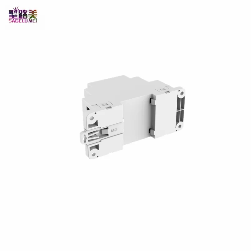 1CH*2A AC100-240V Phase-cut DMX LED Dimmer S1-D1 Numeric Display Din rail 1 Channel Triac RDM Controller For Dimmable Lights