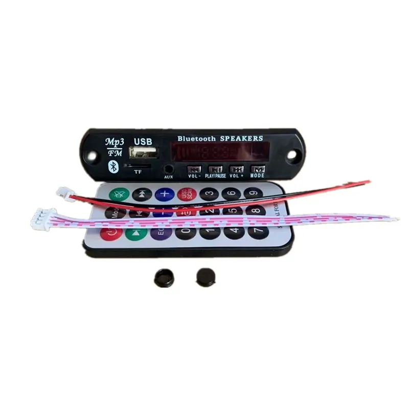 Wireless Adhesive LED Car Interior Ambient Light Remote Control Decoration Auto Roof Foot Atmosphere Lamp with Battery Colorful