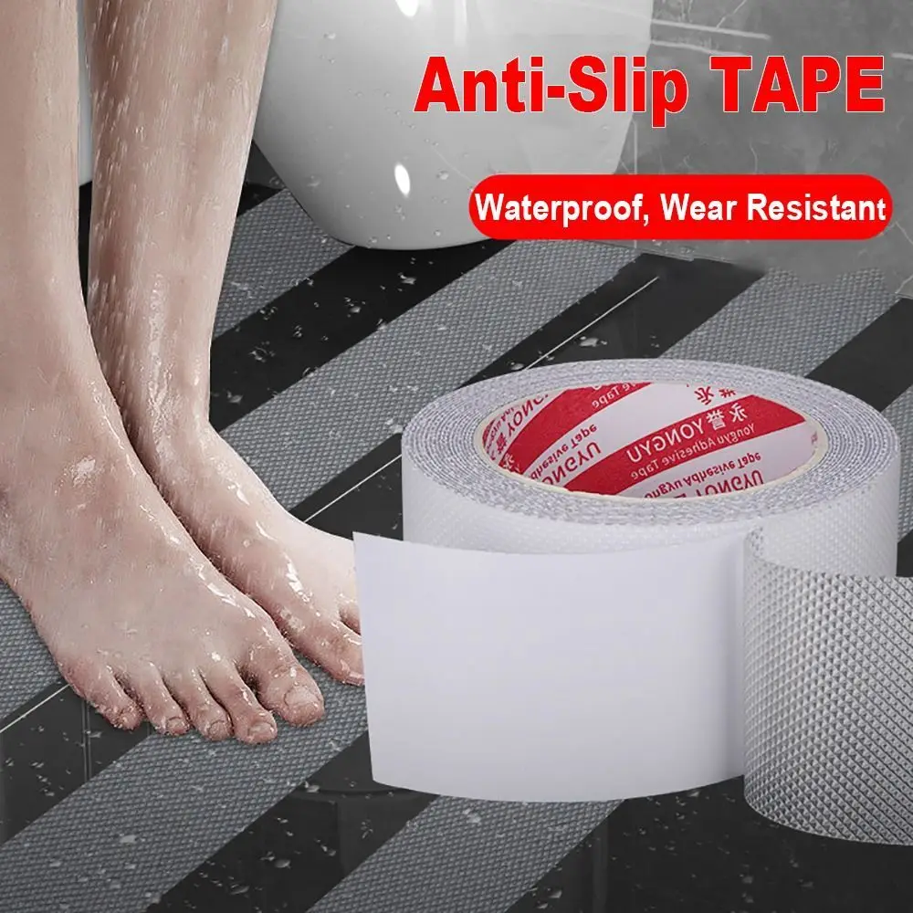 5m/Roll PEVA Tape Stairs Grip Sticker Waterproof Anti-slip Tape Bathroom Anti-slip Tape Adhesives Practical Bathroom Hardware