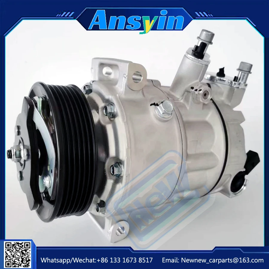 

AC Compressor For Audi A3 A5 VW Jetta CC Passat Golf 7 2.0L 6QD820803 8E0260805AS 8J0260805A 8K0820808F 5C0820803B 5K0820803A