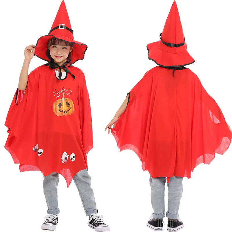New Arrival Child Unisex Toddler Family Witch Cosplay Costume Halloween Carnival Party For Kids Costumes 3 Colors Avaiable