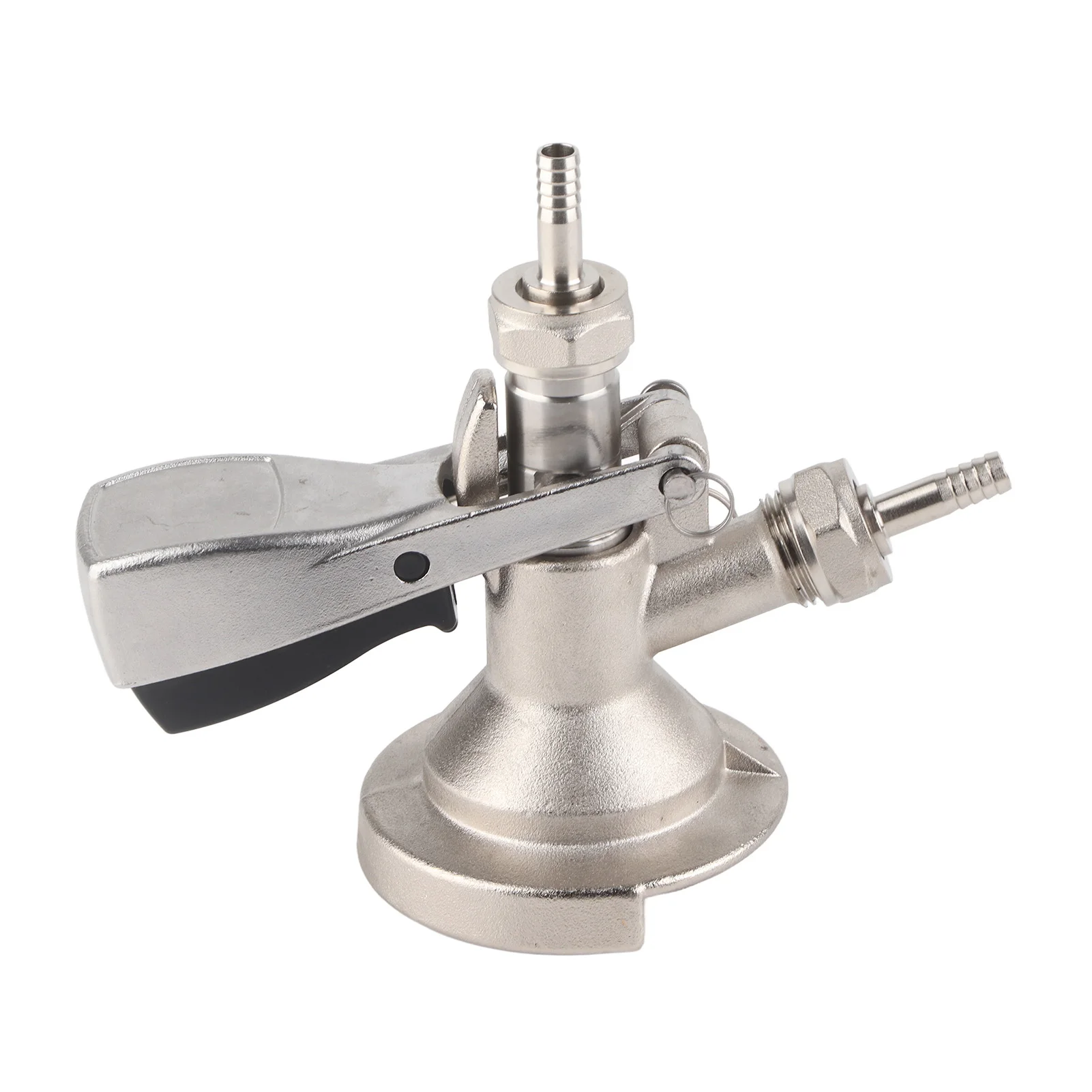 A Type Keg Coupler Stainless Steel Beer Keg Dispenser Connector Dispensing Equipment Accessory for Bar Parties