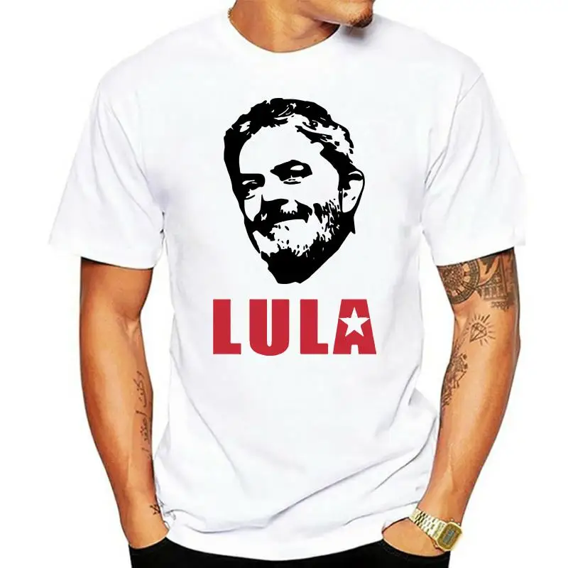 LULA DA SILVA BRASILE BRAZIL BRASILIANA t-shirt tutte le taglie NUOVO