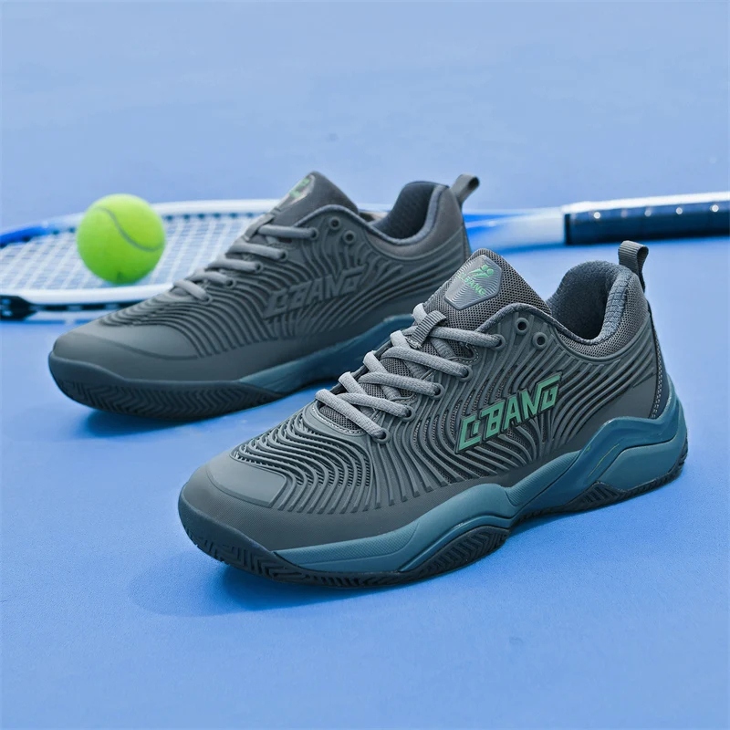 

Professional Youth Gym Badminton Shoe Hard-Wearing Tennis Shoes Lace Up Badminton Man Indoor Mens Shoe For Table Tennis