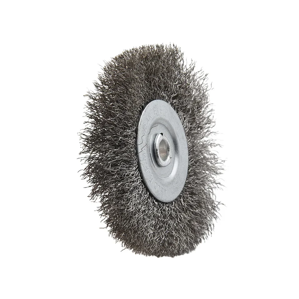 

Аксессуары Колесо Профессиональная проволока 3 дюйма 72 мм Щетка из нержавеющей стали для настольной шлифовальной машины Абразив Best Nice 2019