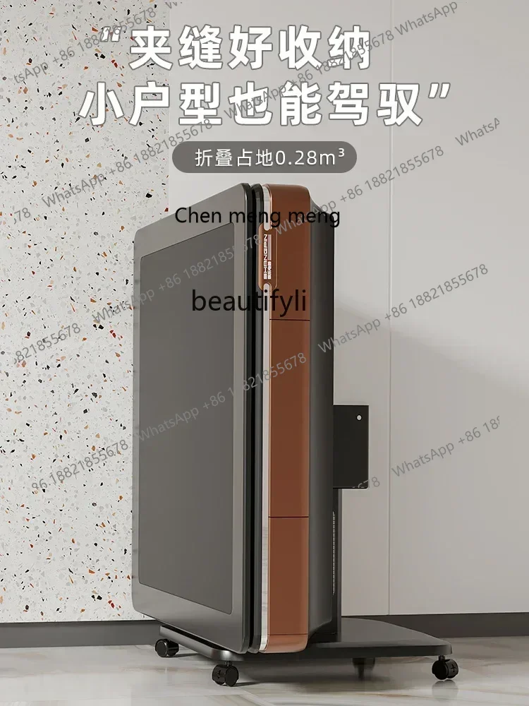 ss 8350Chess and card room mahjong house teahouse special automatic silent mahjong machine folding heating card