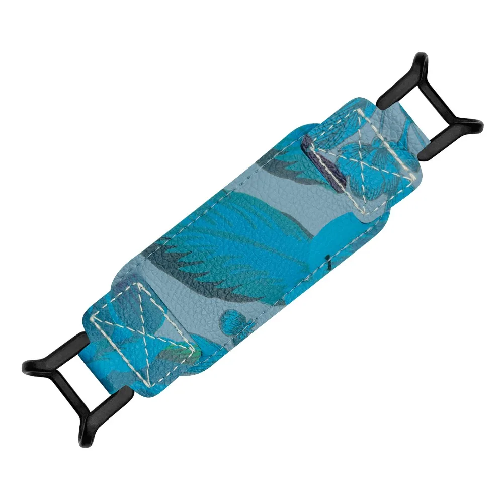 

Ремешок для планшета из искусственной кожи с цветами, нескользящий держатель для пальцев, безопасный держатель для Kindle/Kobo/Voyaga/Lenovo/Sony 6-8 дюймов, планшета для электронных книг