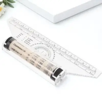Drawing Roller Ruler Portable Parallel Drafting Rulers Tool Line Woodworking Fold