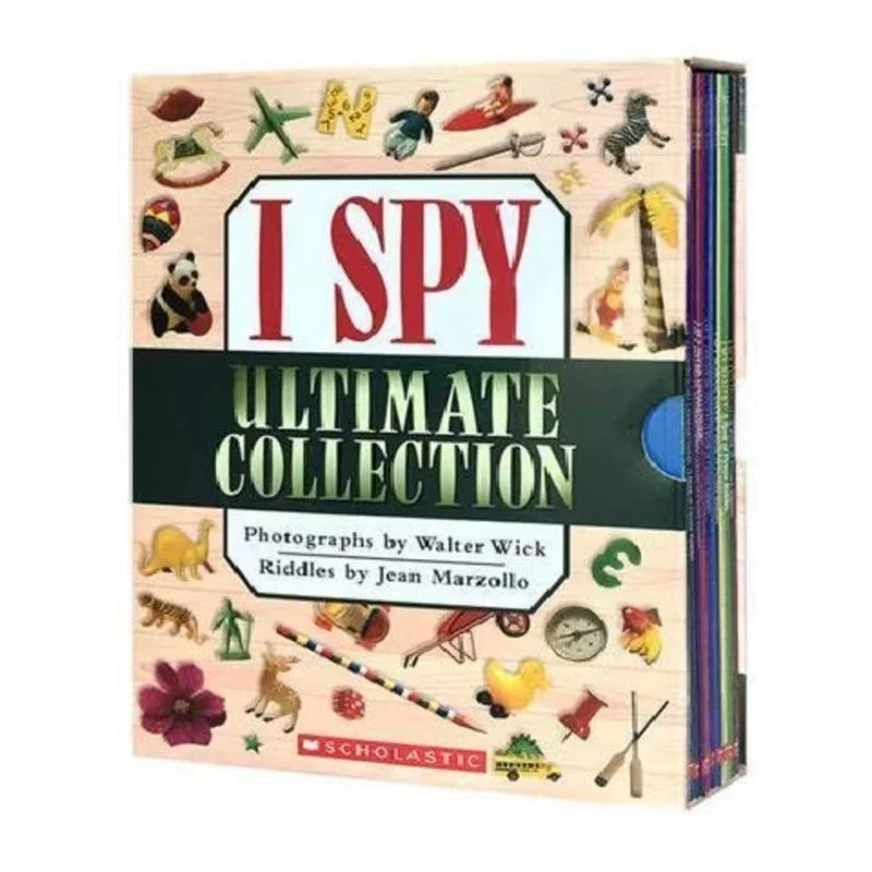 

"10 Books Box Set I Spy Ultimate Collection Visual Discovery English Picture Book Early Education Kids Reading Book 3-6 Years Ar