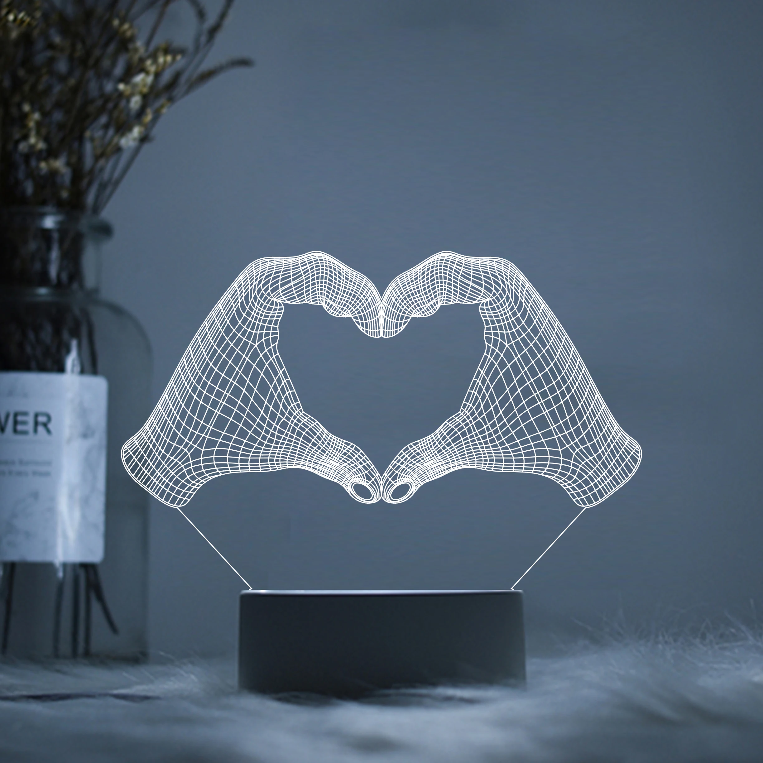 Luz Nocturna 3d de alta apariencia, Faro de dormitorio, enchufe creativo, regalo cálido de ensueño