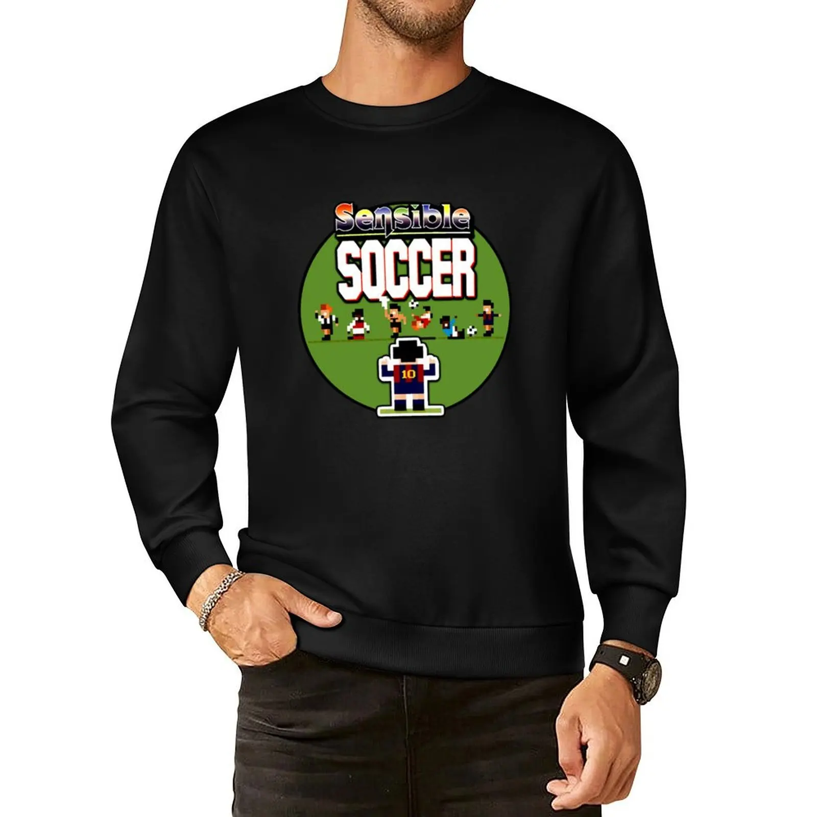 

Sensible Soccer Pullover Hoodie clothes for men tracksuit autumn sweatshirt