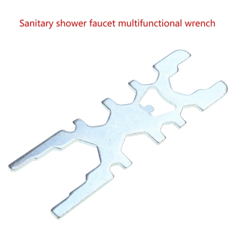 Practical Flexible Faucet Wrench Convenient Bathroom Wrench for Bathroom Spanner Repair Project Flexible Water Adjustment Tool