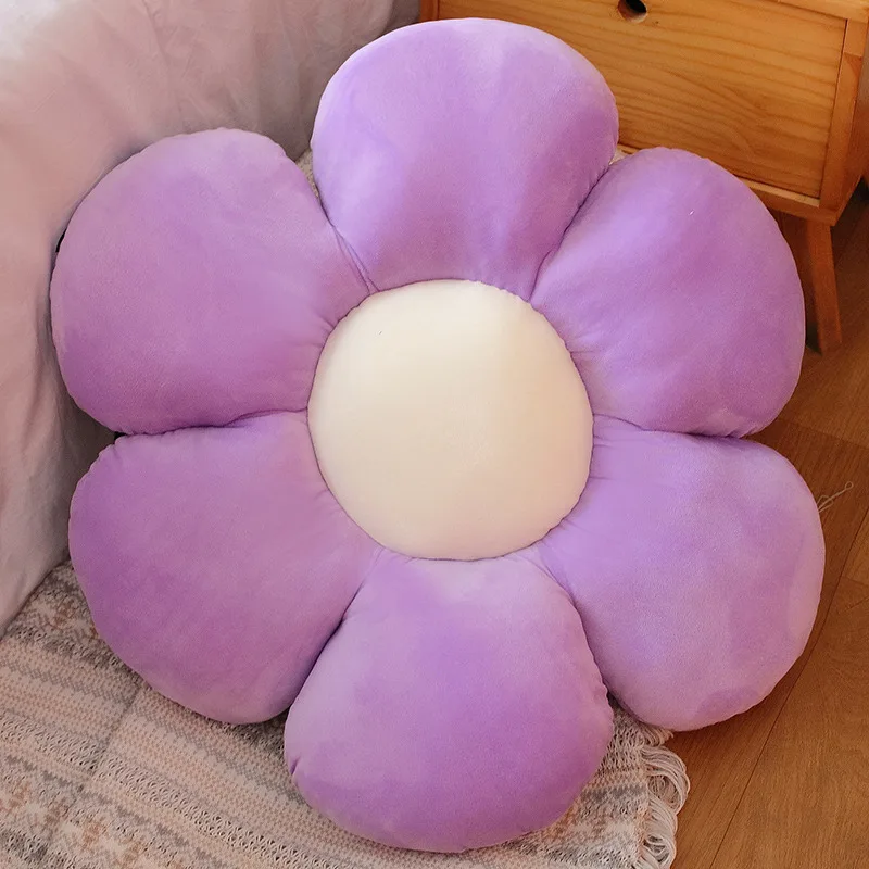 Bellissimo cuscino in peluche a forma di fiore, peluche floreale colorato, cuscino imbottito per piante da fiore super morbido, compagno di sonno della fidanzata