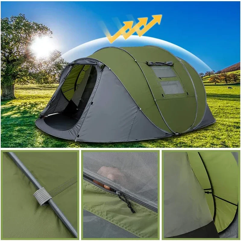 Professional Series Camping Luxury Beach Relax Canopy  Camping Outdoor  Pop Up Tent