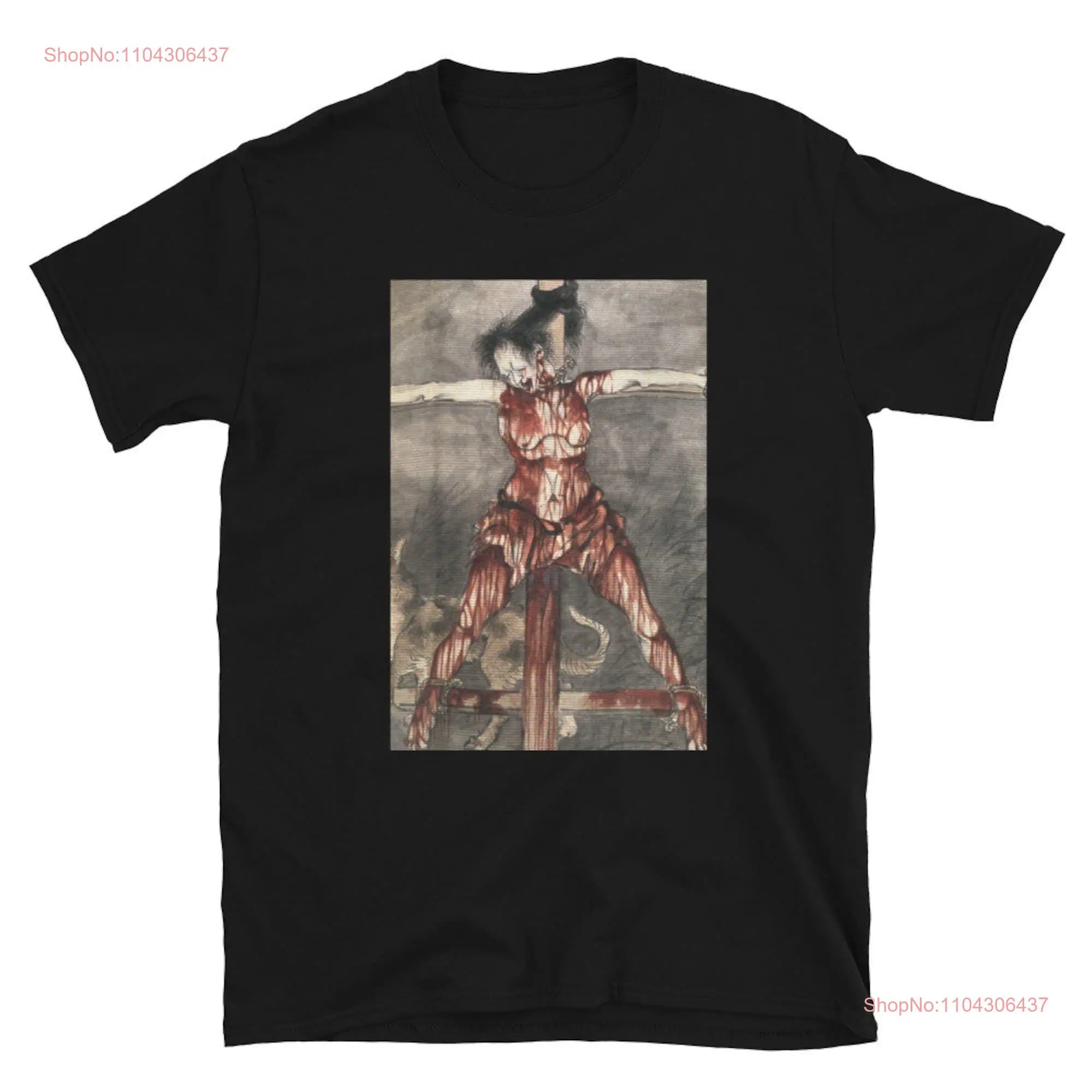 Ancient Japanese ArT T Shirt Print Traditional Samurai hannya woodblock streetwear tee long or short sleeves