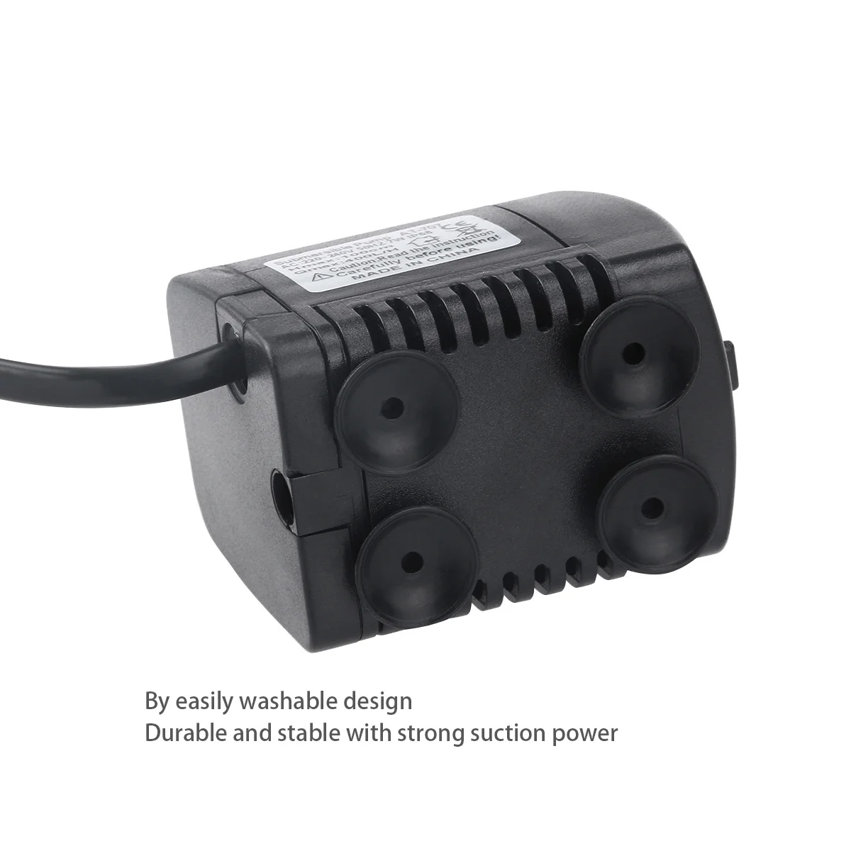 

Winomo 220V Submersible Aquarium Water Pump Fish Tank Adjustable Flow Rate Fountain Pond Hydroponic Circulation Pump