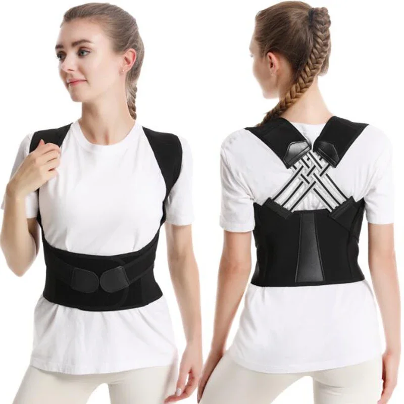 New Adult Posture Corrector Belt Breathable Back Correction Strap Women Men Back Support Sitting Position Correction Tool