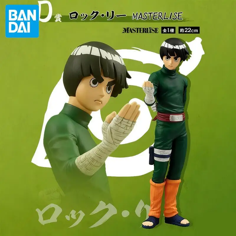 Em estoque bandai original naruto chunin exame figuras anime modelos de ação dos desenhos animados bonecas brinquedo desktop ornamento unisex festival presentes