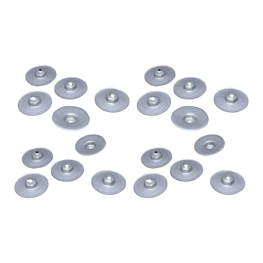 20pc Car Heat Protection Sheet Nut Trunk Compartment Floor Nuts 07146949380 For BMW 1 3 5  6 7 8 Series For MINI For Land Rover