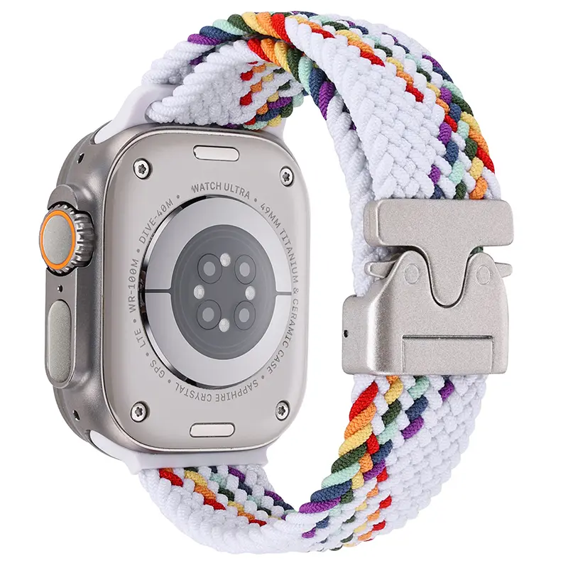Parachute Braided Strap For Apple Watch Ultra 4/3/2 Band 49mm 46mm 45mm 42mm 44-41mm Nylon Bracelet iWatch 12 11 10 9 8 SE Belt - Image 20