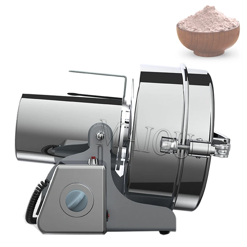 

Electric Grain Mill Grinder Stainless Steel Pulverizer Powder Machine for Dry Herbs Grains Spices Cereals Coffee Corn