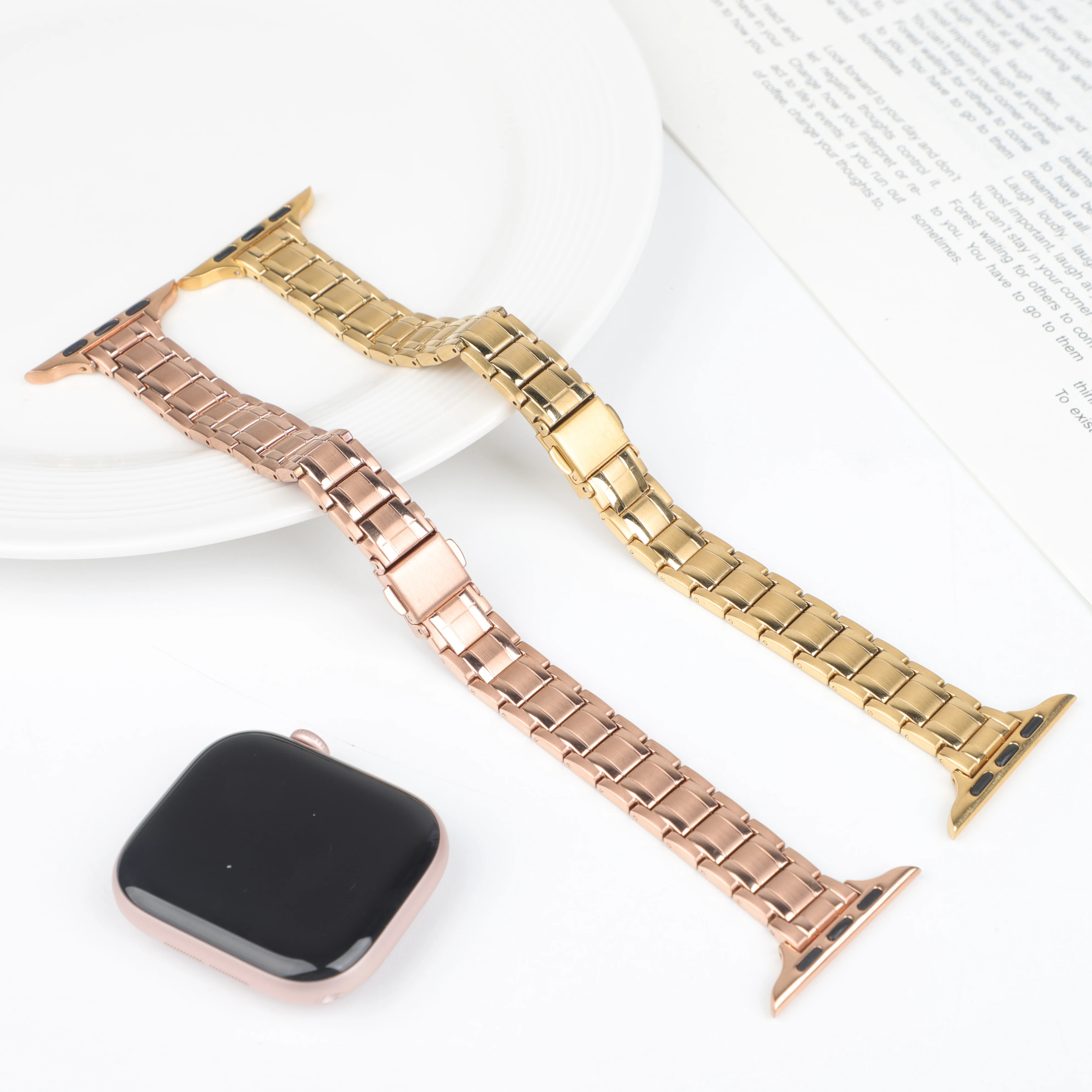 Pulseira fina de aço inoxidáve - Smartwatch Slim Watches For Men avaliação e preço