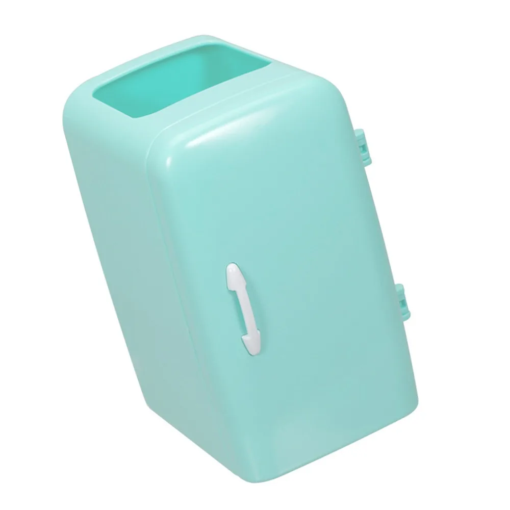 Office Supplies Small Size Desk Organizer Green Color Large Capacity Pen Holder Sealed Drawer White Color Desktop Storage School